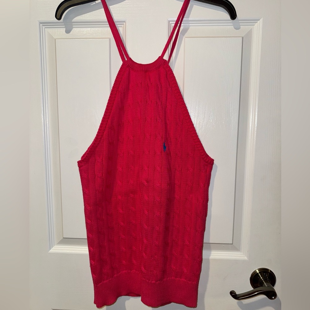 Ralph Lauren Pink Halter Top
